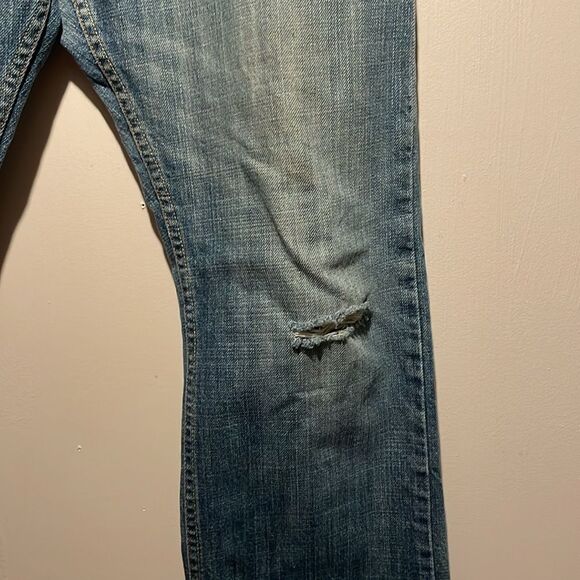 Levi’s- Vintage- The Original Jeans- Slim Straight 514-Distressed- Size W32 L32 - Picture 9 of 11